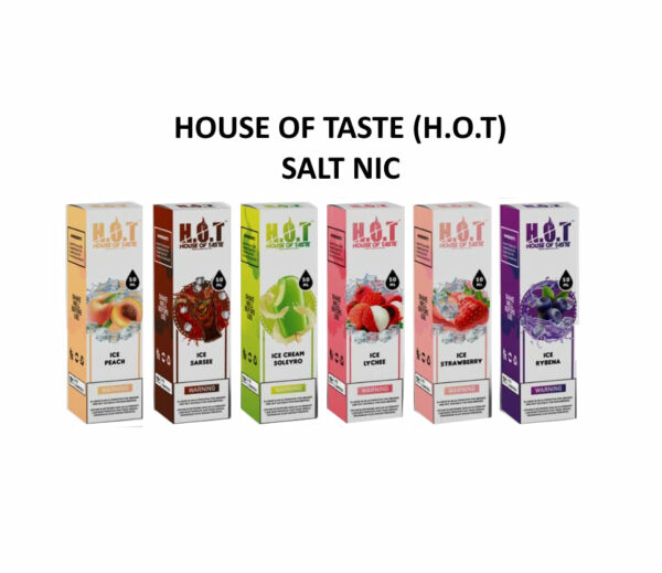 house of taste hot salt nic flavor 4