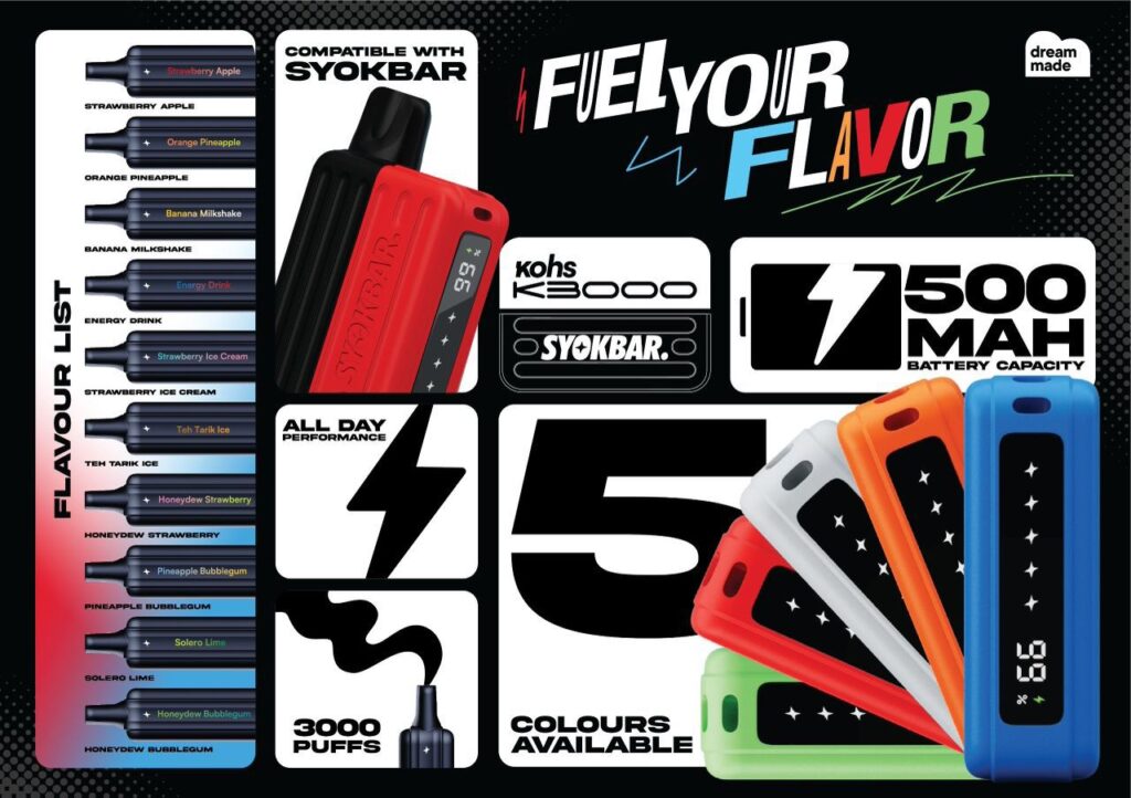 SYOKBAR KOHS K3000 FLAVOR